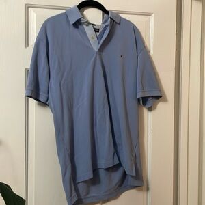 Men’s size medium light blue Tommy polo